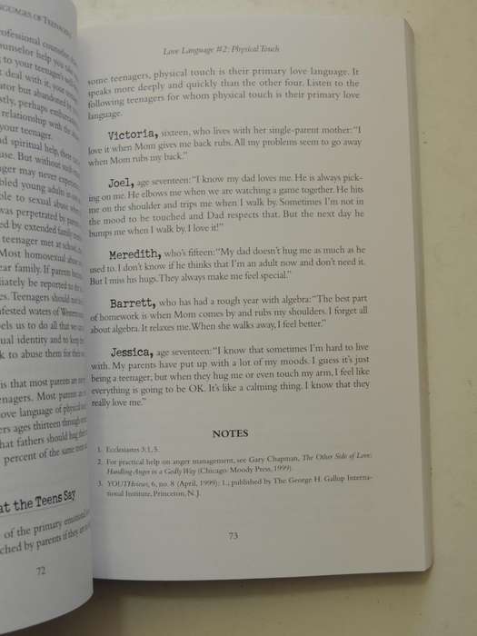 The Five Love Languages Of Teenagers - Gary Chapman