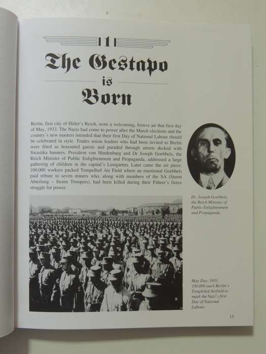 An Illustrated History Of The Gestapo  Rupert Butler