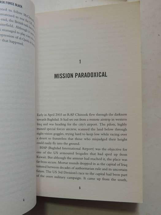 Task Force Black: The Explosive True Story Of The SAS And The Secret War In Iraq- Mark Urban