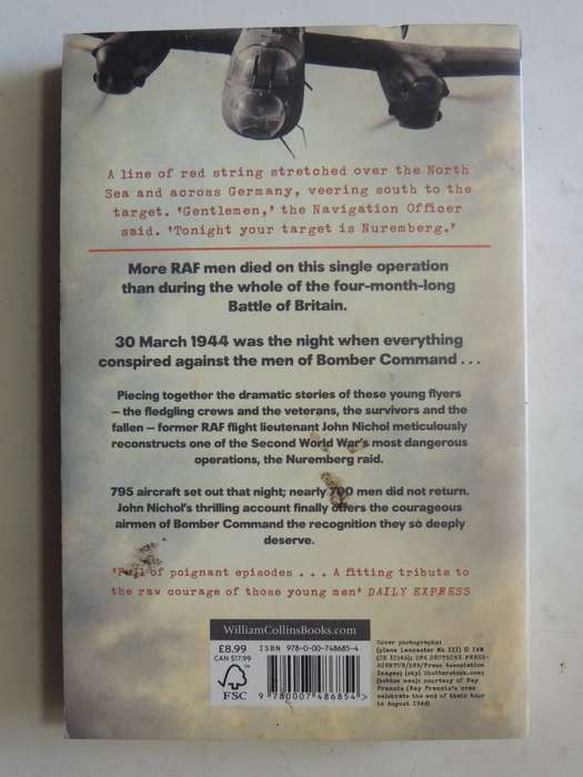 The Red Line: The Gripping Story Of The RAF's Bloodiest Raid On Hitler's Germany- John Nichol