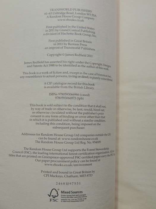 The Twelfth Insight: The Hour Of Decision - James Redfield  A Novel