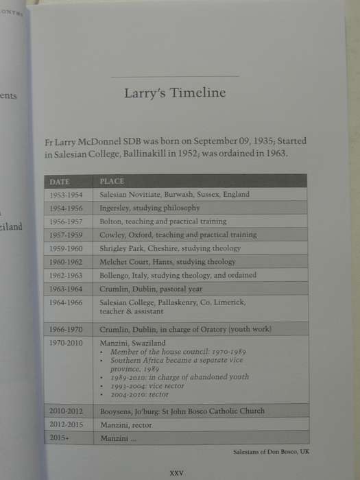 Larry - Simply Larry: The Story Of Father Laurence McDonnell SDB &The Selflessness Of The Salesia