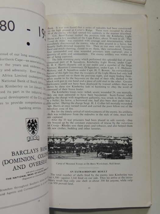 Kimberley Under Siege: Fiftieth Anniversary October 14 1899 To February 15 1900 - Arthur J. Beet