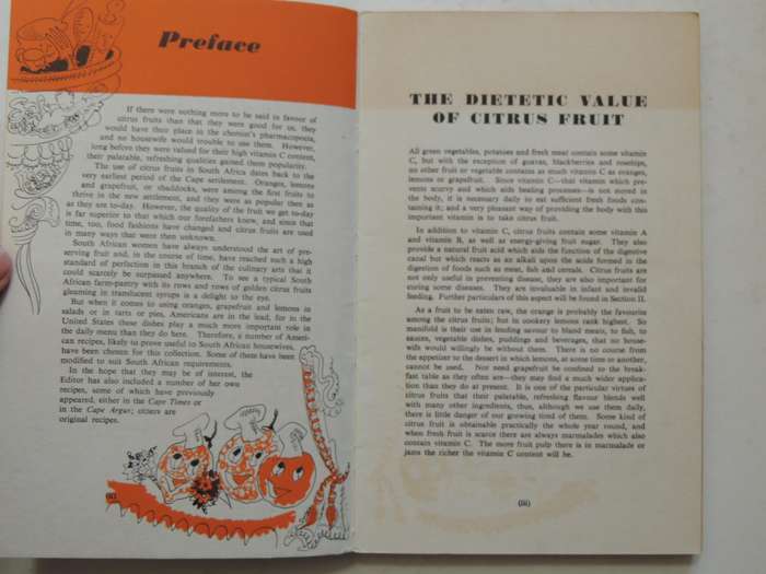 Sunshine Recipe Book: 350 Ways Of Using Citrus Fruit - ed Hilda Gerber