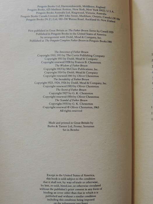 The Penguin Complete Father Brown - GK Chesterton