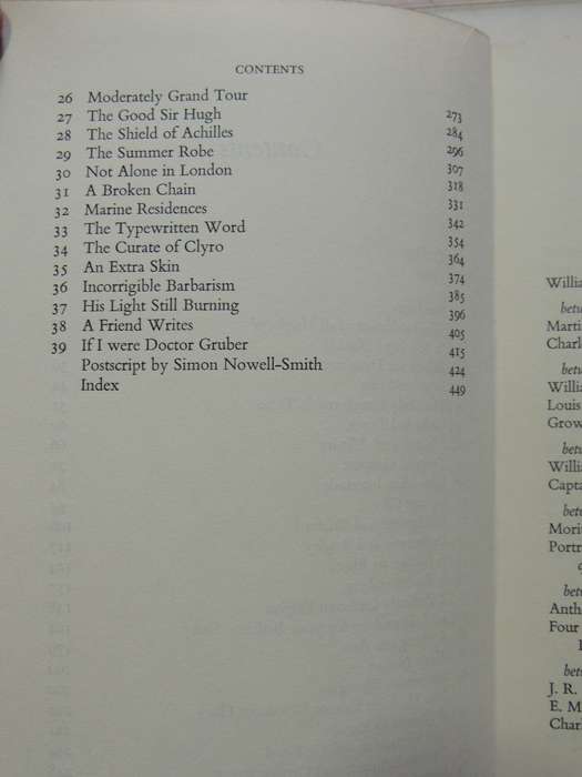 The Autobiography of William Plomer, With Postscript by Simon Nowell-Smith