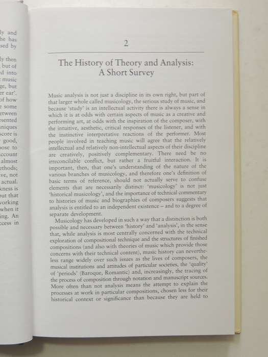Music Analysis In Theory And Practice - Jonathan Dunsby & Arnold Whitall