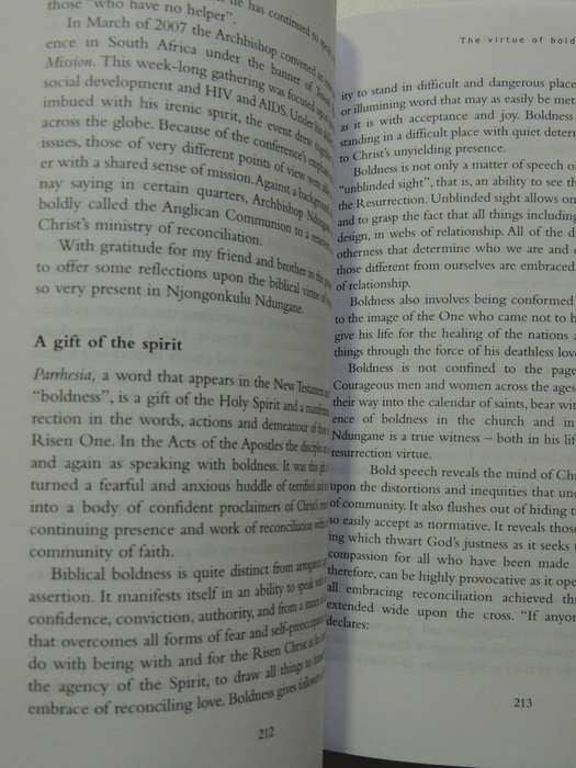Faith In Action: Njongonkulu Ndungane Archbishop For The Church And The World - S Jones   Signed