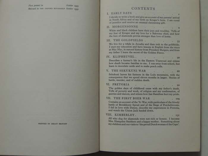 March Hare: The Autobiography Of Elsa Smithers - Elsa Smithers  1939