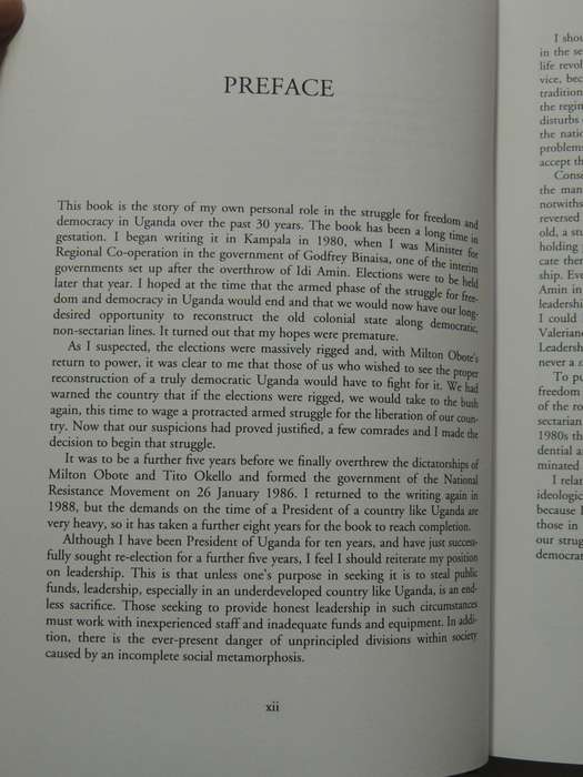 Sowing The Mustard Seed: The Struggle For Freedom And Democracy InUganda - Yoweri Kaguta Museveni
