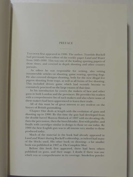 Experts On Guns & Shooting   G.T. Teasdale-Buckell
