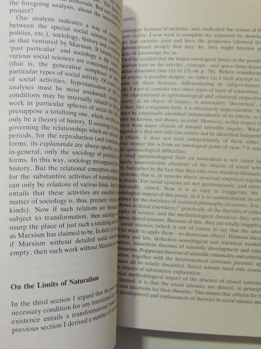 The Possibility Of Naturalism: A Philosophical Critique Of Contemporary Human Sciences - Roy Bhaskar