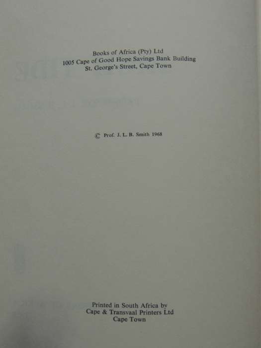 High Tide - Professor J.L.B. Smith
