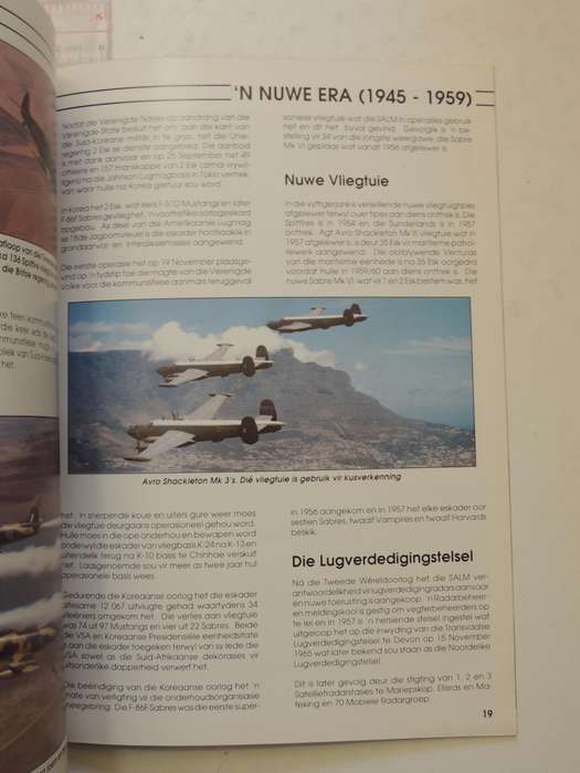 Kroniek Van Die Suid-Afrikaanse Lugmag (1920-1990)