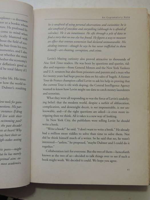 Freakonomics - A Rogue Economist Explores The Hidden Side Of Everything Steven D. Levitt & Stephen J