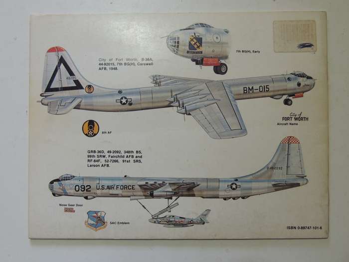B-36 In Action - Squadron/Signal Publications Aircraft No. 42   Meyers K. Jacobson & Ray Wagner