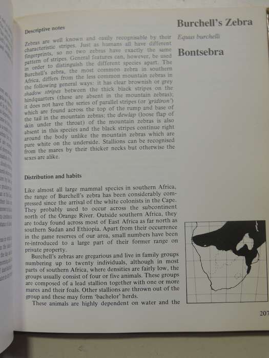 Maberly's Mammals Of Southern Africa - Richard Goss