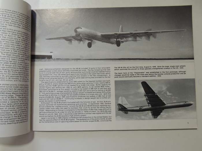 B-36 In Action - Squadron/Signal Publications Aircraft No. 42   Meyers K. Jacobson & Ray Wagner