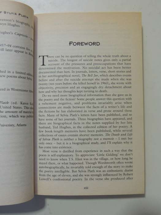 The Death And Life Of Sylvia Plath - Ronald Hayman