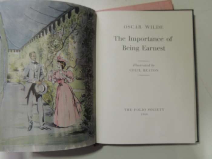 The Importance Of Being Earnest - Oscar Wilde    The Folio Society, 1960
