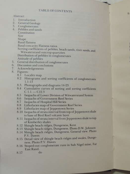 Witwatersrand Conglomerates And Pebbles- J.M. Lagrange