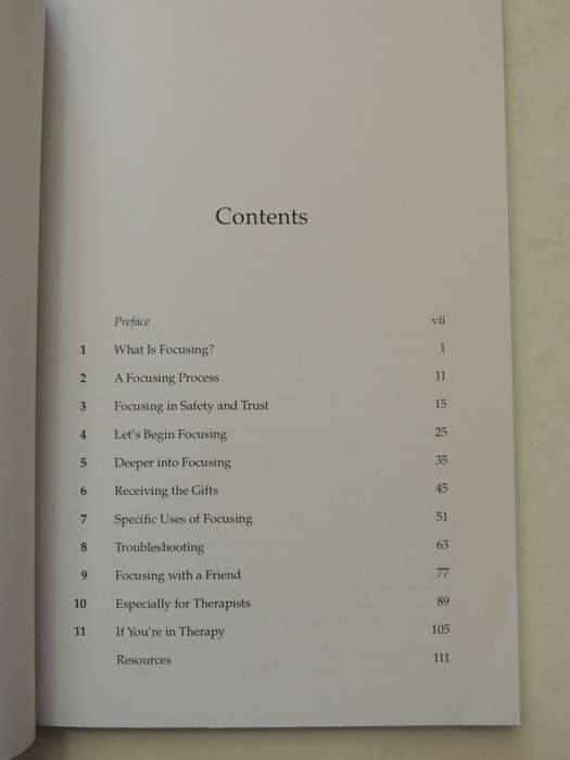 The Power Of Focusing: A Practical Guide To Emotional Self-Healing- Ann Weiser Cornell, Ph.D.