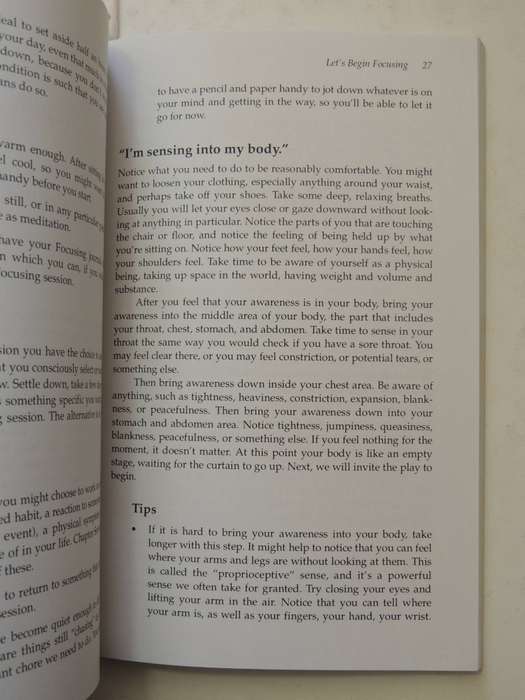 The Power Of Focusing: A Practical Guide To Emotional Self-Healing- Ann Weiser Cornell, Ph.D.