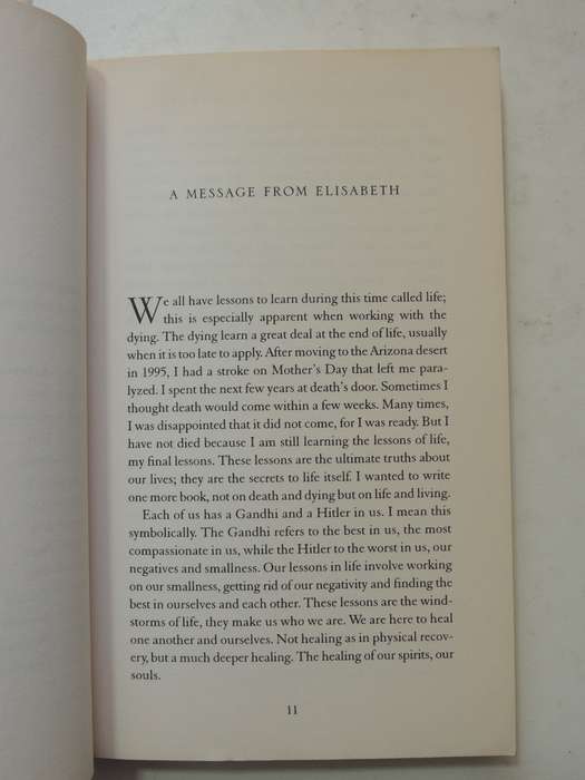 Life Lessons: How Our Mortality Can Teach Us About Life And Living Elisabeth Kubler-Ross, David Kess