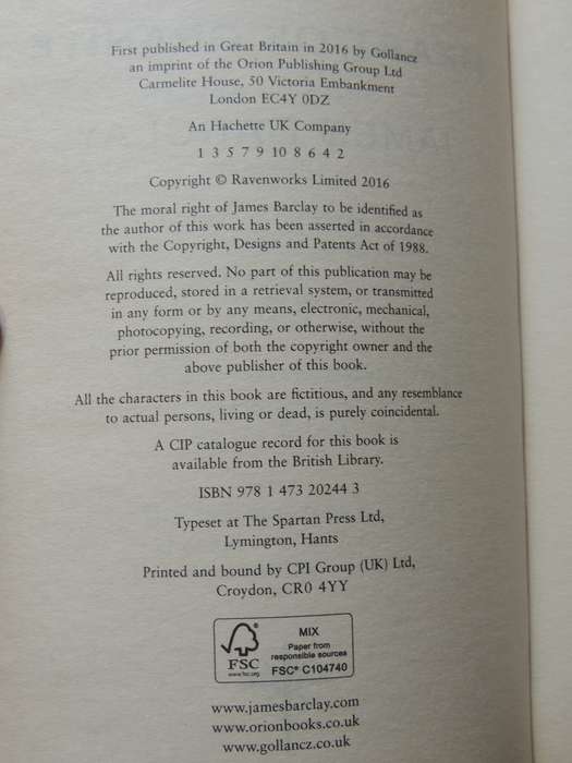 Heart of Granite- James Barclay