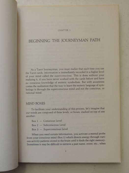 Tarot: The Handbook For Journeyman: Volume II Of The Connolly Tarot -Eileen Connolly