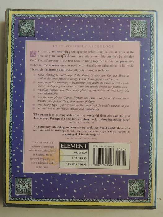 Do It Yourself Astrology: A User-Friendly Guide To Your Personality - Lyn Birkbeck