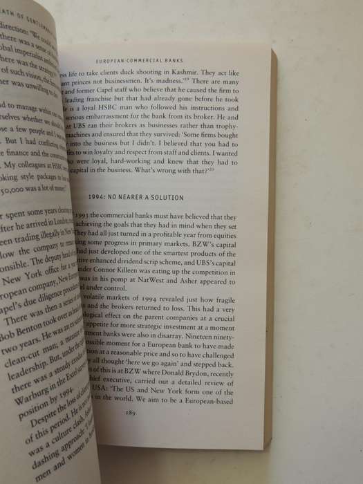 The Death Of Gentlemanly Capitalism..Controversial Bestseller On The City's Big SelloutPhilip Augar