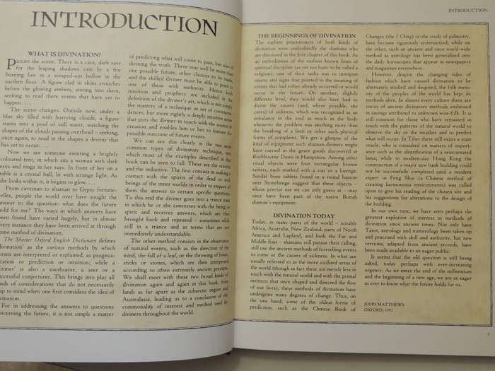 The World Atlas Of Divination: The Systems Where They Originate How They Work- ed John Matthews