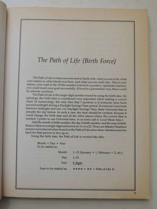 Numerology: Universal Vibrations Of Numbers (A Numerology Workbook)- Barbara J. Bishop