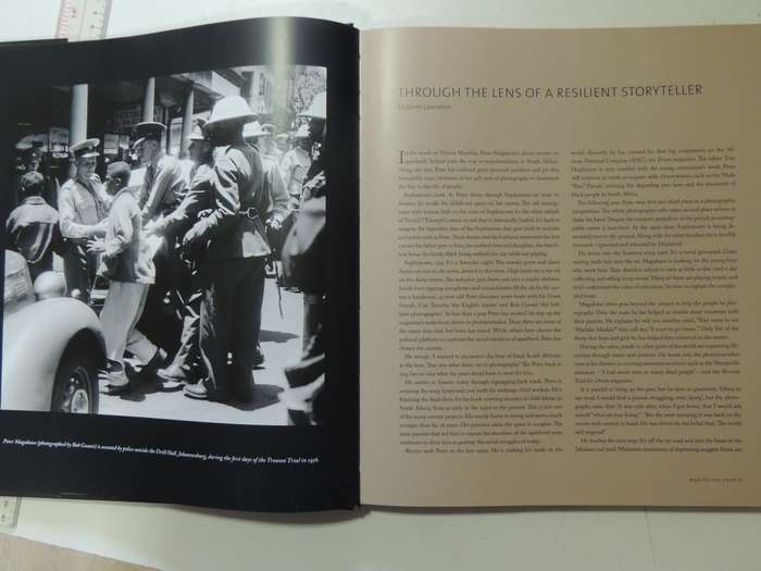 Man of the People, A Photographic Tribute to Nelson Mandela - Peter Magubane   Inscribed by Author