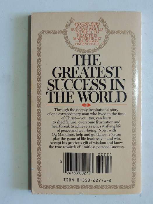The Greatest Success In The World - Og Mandino