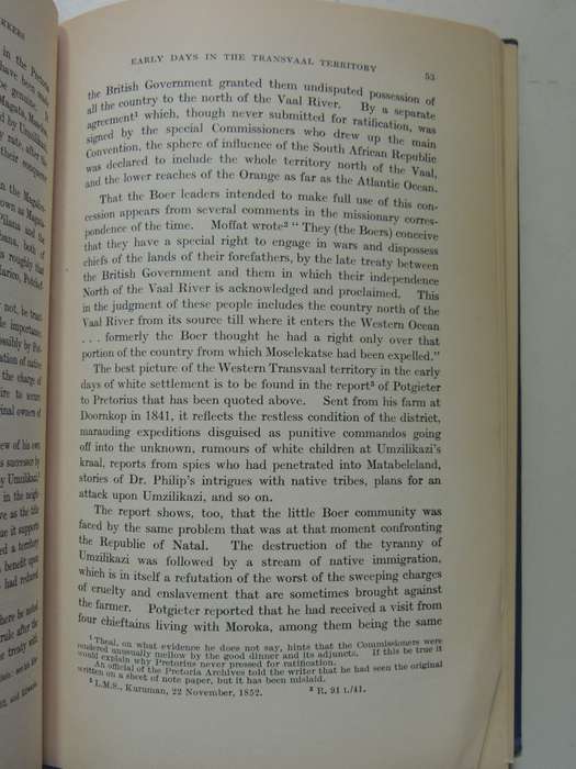 The Native Policy Of The Voortrekkers - J.A.I. Agar-Hamilton