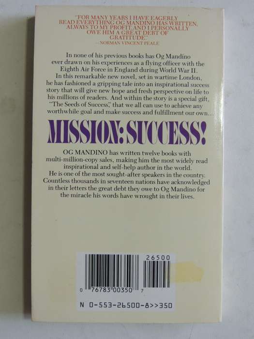 Mission Success - Og Mandino