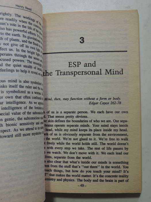 Edgar Cayce Son Mysteries of the Mind - Henry Reed