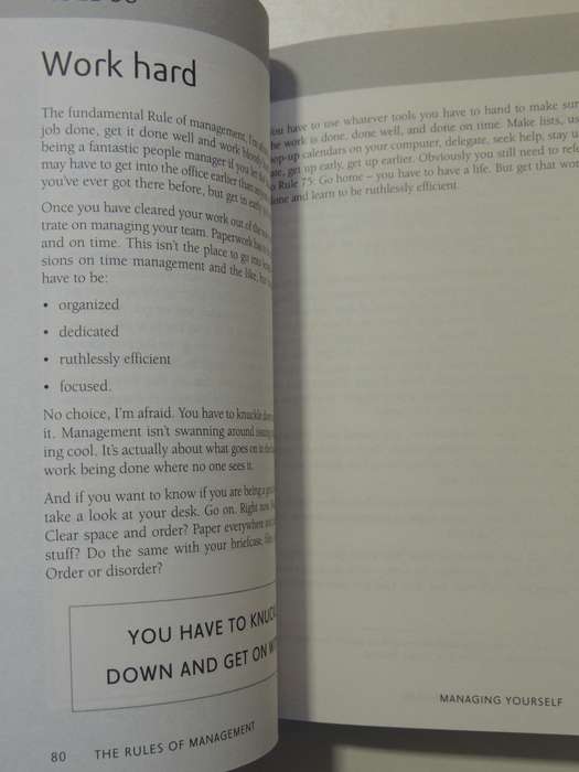 The Rules of Management - A Definitive Code for Managerial Success - Richard Templar