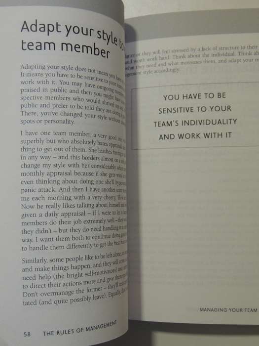 The Rules of Management - A Definitive Code for Managerial Success - Richard Templar