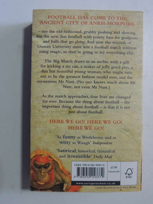 Unseen Academicals - A Discworld Novel - Terry Pratchett