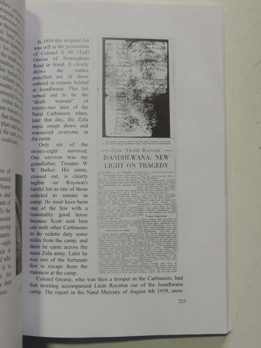 Zulus At Bay: A Colonial Chronicle (Signed) - Denis Barker