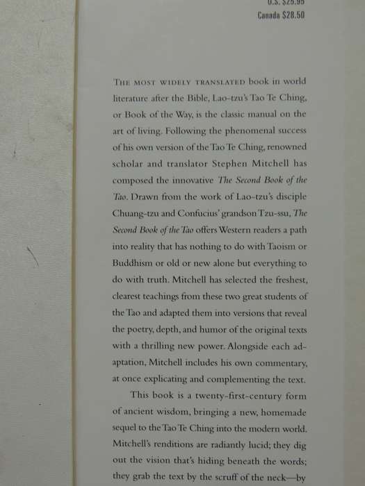 The Second Book of the Tao - Stephen Mitchell