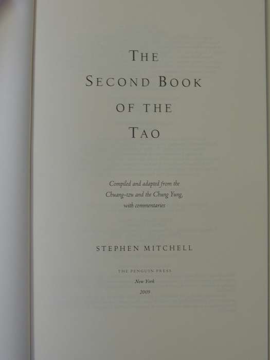 The Second Book of the Tao - Stephen Mitchell