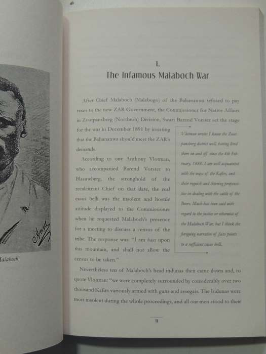 The Infamous Malaboch And More Gripping From Me the Old Transvaal And Beyond - David Hilton-Barber