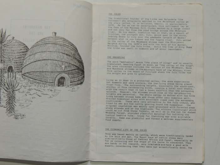 The Makhosini And The Mfolozi Valley - G.A. Chadwick