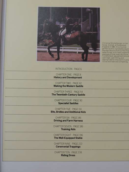The Country Life Book Of Saddlery And Equipment - ed Elwyn Hartley-Edwards