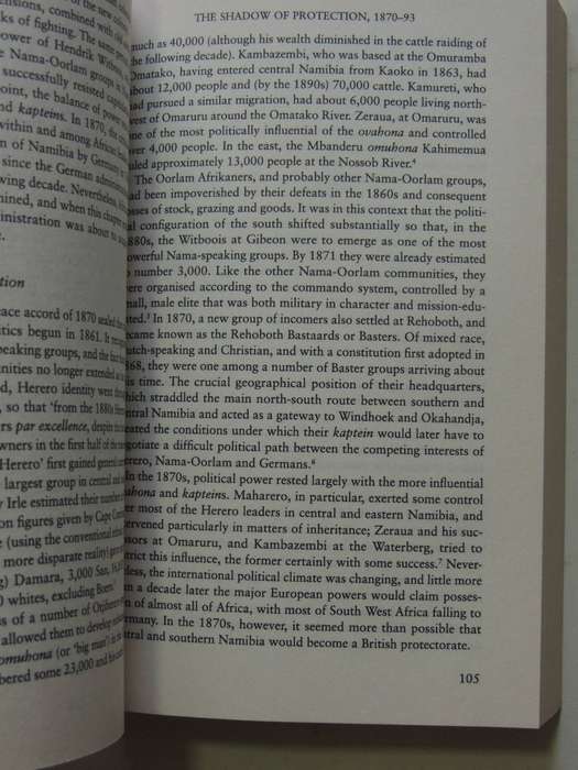 A History of Namibia, From The Beginning to 1990 - Marion Lance