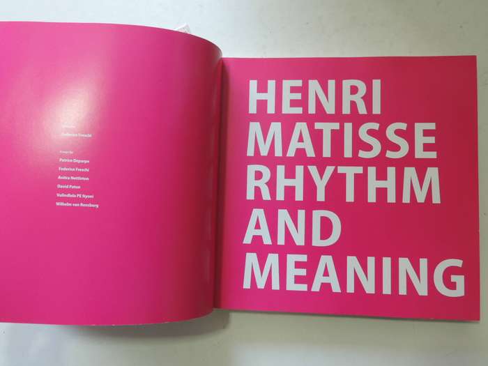 Henri Matisse - Rhythm and Meaning- Federico Freschi (Ed.)